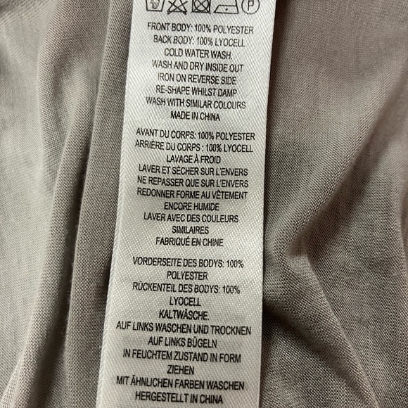 French Connection top, light gray, S - Picture 4 of 4